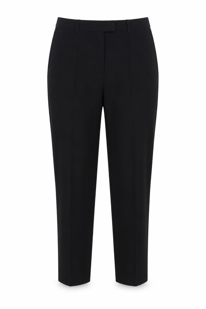 Front view of Next Women's Black Tapered Trousers, size 10