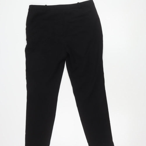 Next Women's Black Tapered Trousers Size 10
