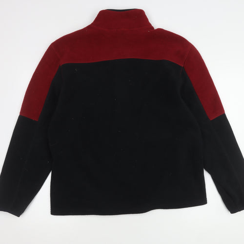 Dunnes Stores Men's 1/4 Zip Fleece Sweatshirt M