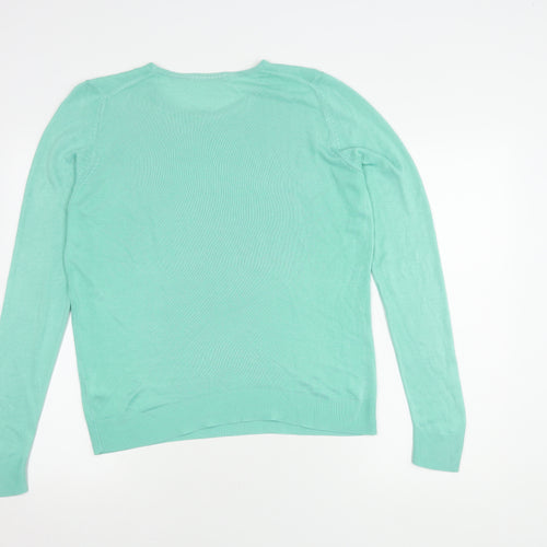 Marks and Spencer Women’s Green Pullover Jumper Size 10