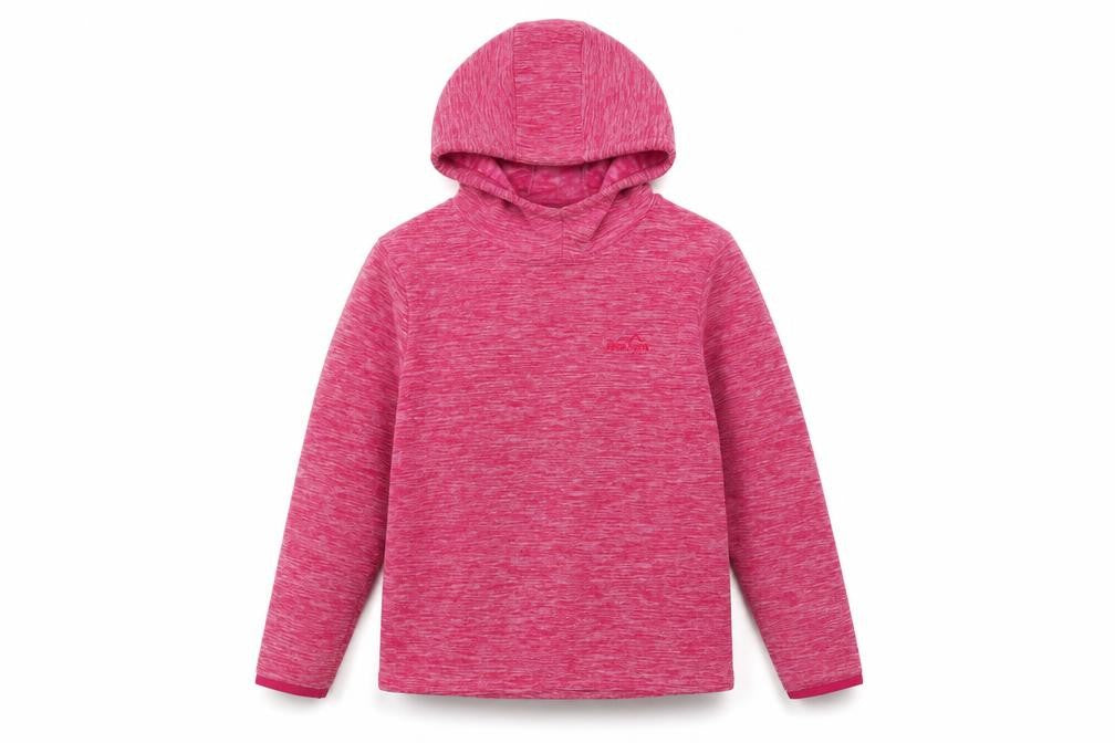 Peter Storm Girls Pink Pullover Hoodie 9-10 Years Fleece