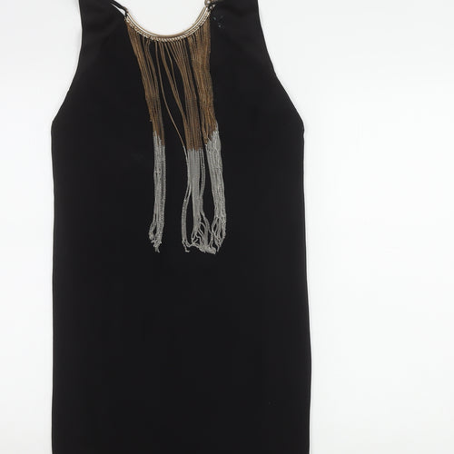 Marciano Women's Black Camisole Chain Accent Tank Top S