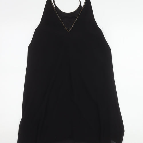 Marciano Women's Black Camisole Chain Accent Tank Top S
