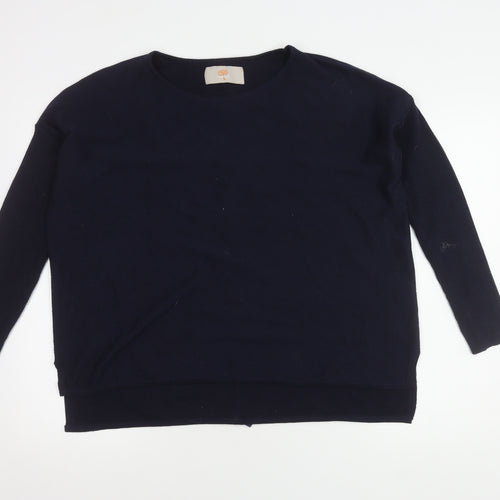 Ginger Toby Women's Blue Pullover Jumper, Size 0/S