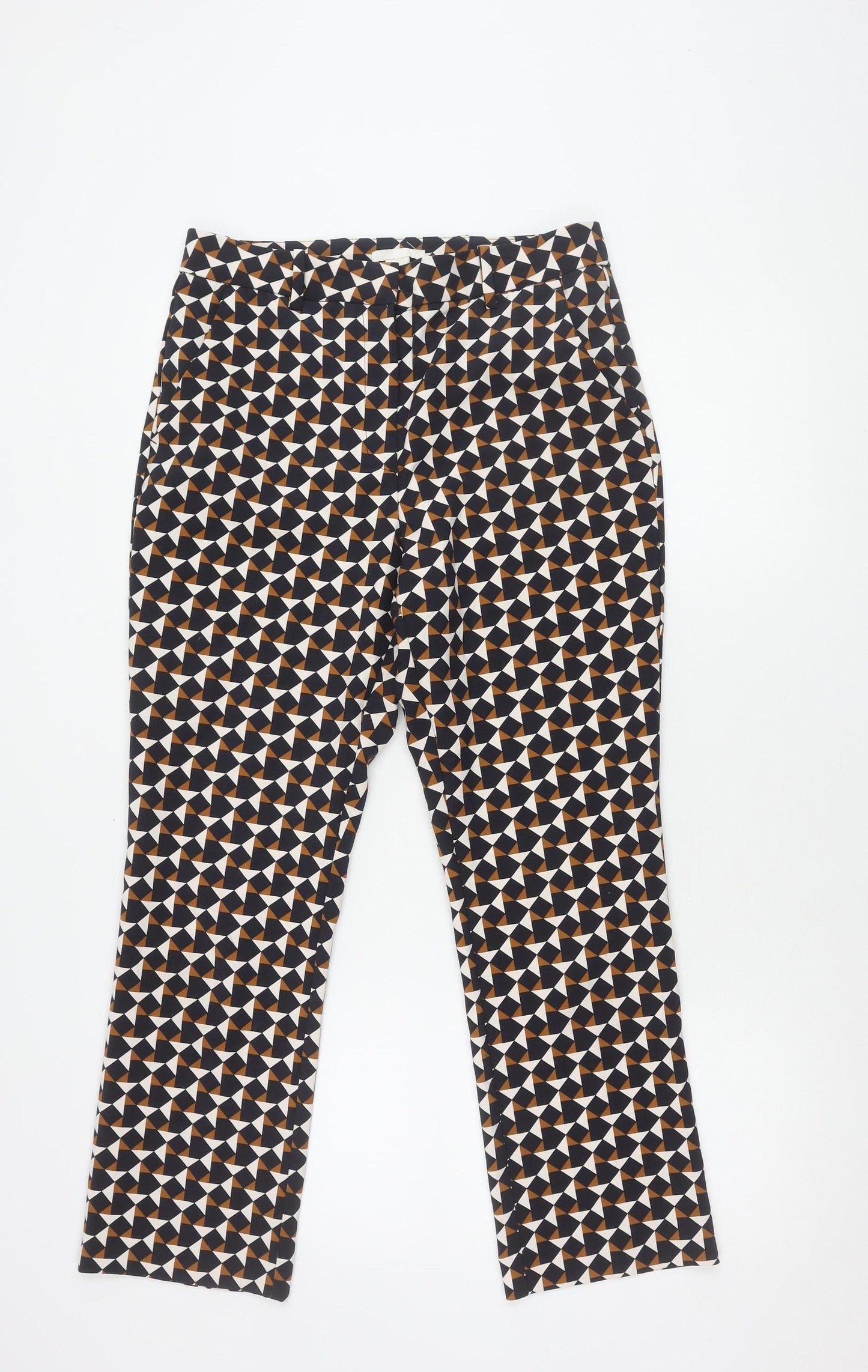 H&M Multicoloured Geometric Trousers M