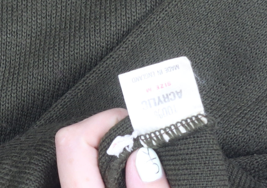 Gentlemen & Players Men's Green Pullover, Size M