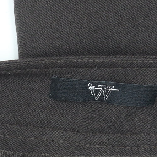 BHS Women's Black Straight Trousers Size 12