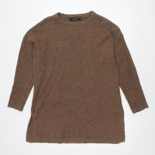 Vero Moda Women's Brown Pullover Jumper Size M