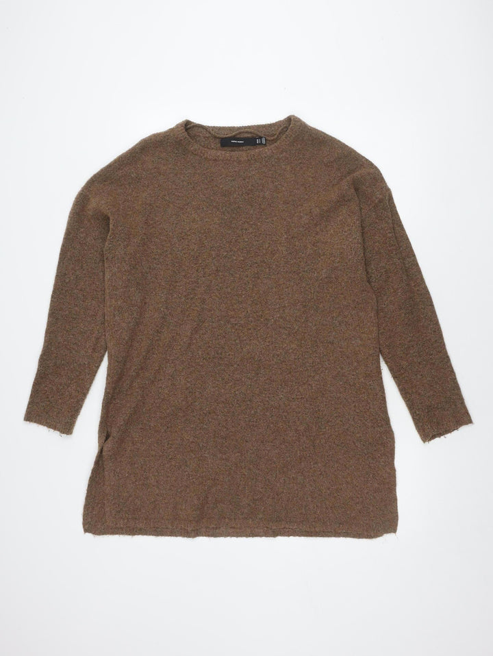 Vero Moda Women's Brown Pullover Jumper Size M
