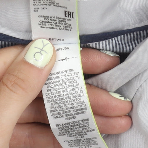 Marks and Spencer Women's Grey Trousers Size 6