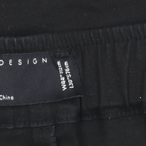 ASOS DESIGN Men's Black Trousers Size XL