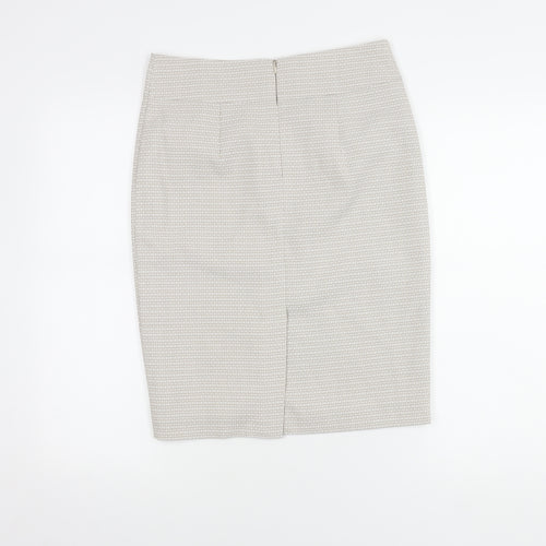Marks and Spencer Women's Beige Size 8 Pencil Skirt