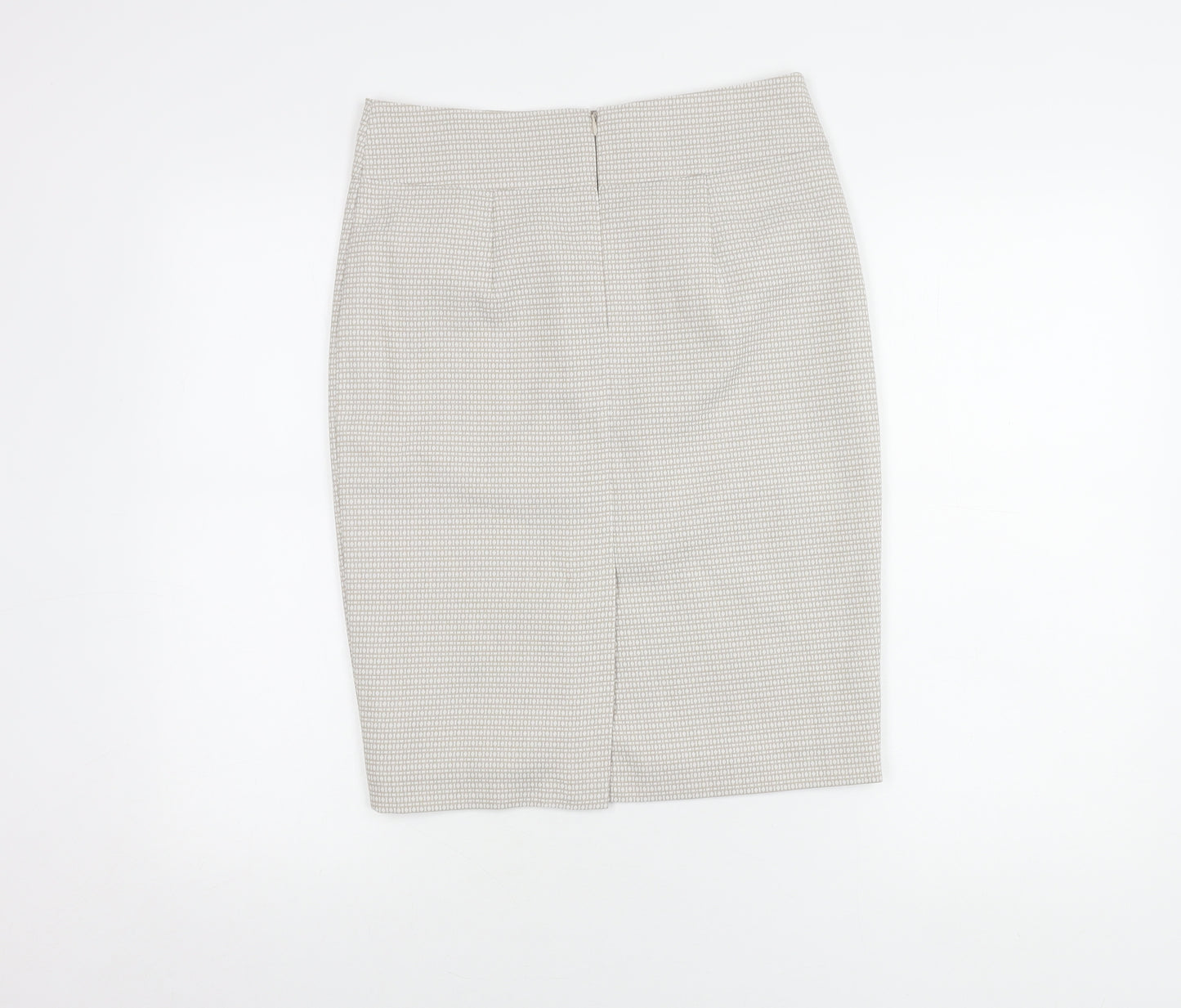 Marks and Spencer Women's Beige Size 8 Pencil Skirt