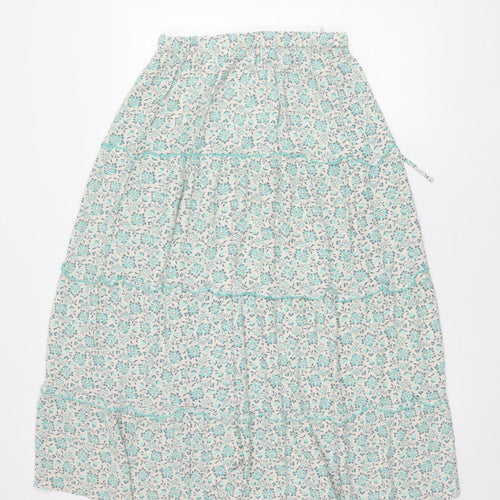 Marks and Spencer Women Multicoloured Floral Skirt Size 10