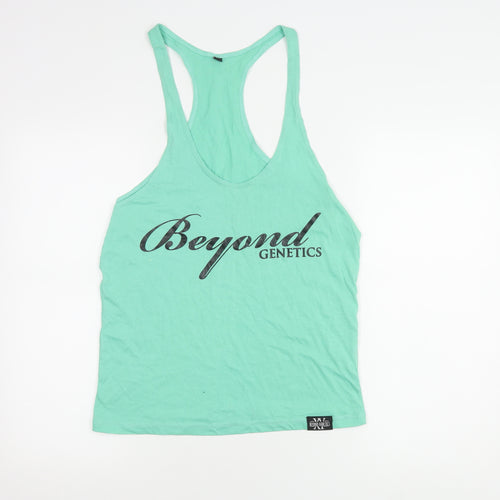 Beyond Genetics Unisex Green Tank Top S