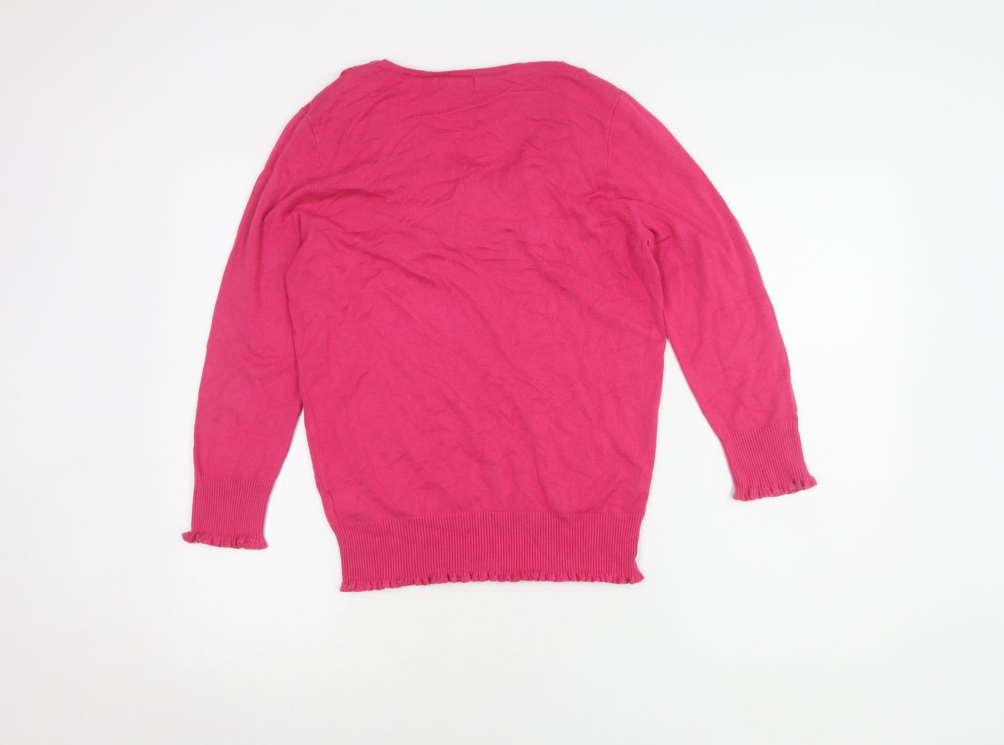 Per Una Women's Pink Pullover Jumper Size 14