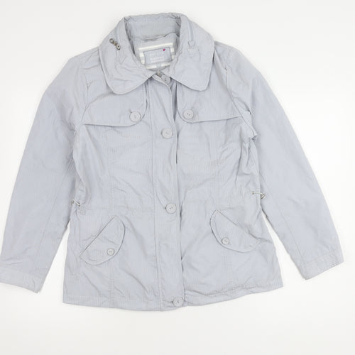 Marks and Spencer Grey Women's Jacket Size 12