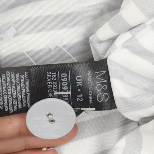 Marks and Spencer Grey Women's Jacket Size 12