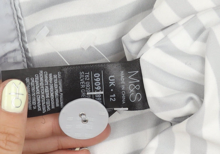 Marks and Spencer Grey Women's Jacket Size 12
