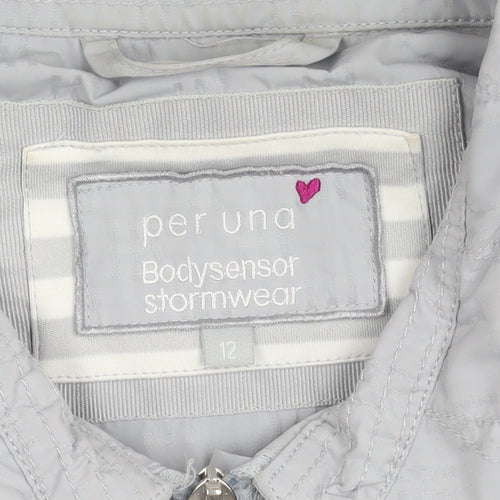 Marks and Spencer Grey Women's Jacket Size 12