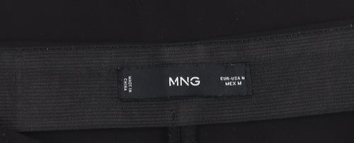 MNG Women's Black Trousers M - Elegant & Versatile
