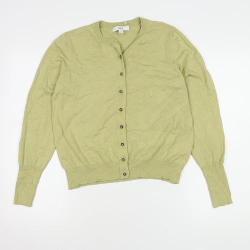 Marks and Spencer Women's Green Cardigan Size 16