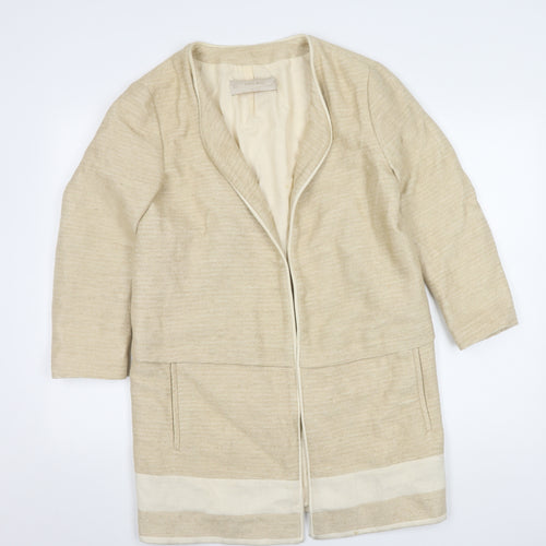 Zara Basic Women's Beige Coat Size M