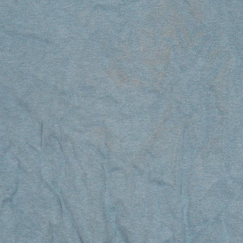 Marks and Spencer Men's Blue Cotton Pullover Jumper L