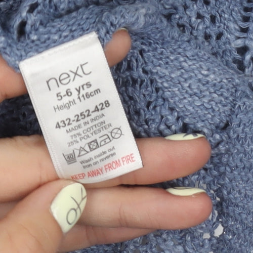 Next Blue Girls Cardigan for Spring/Summer - Size 5-6 Years