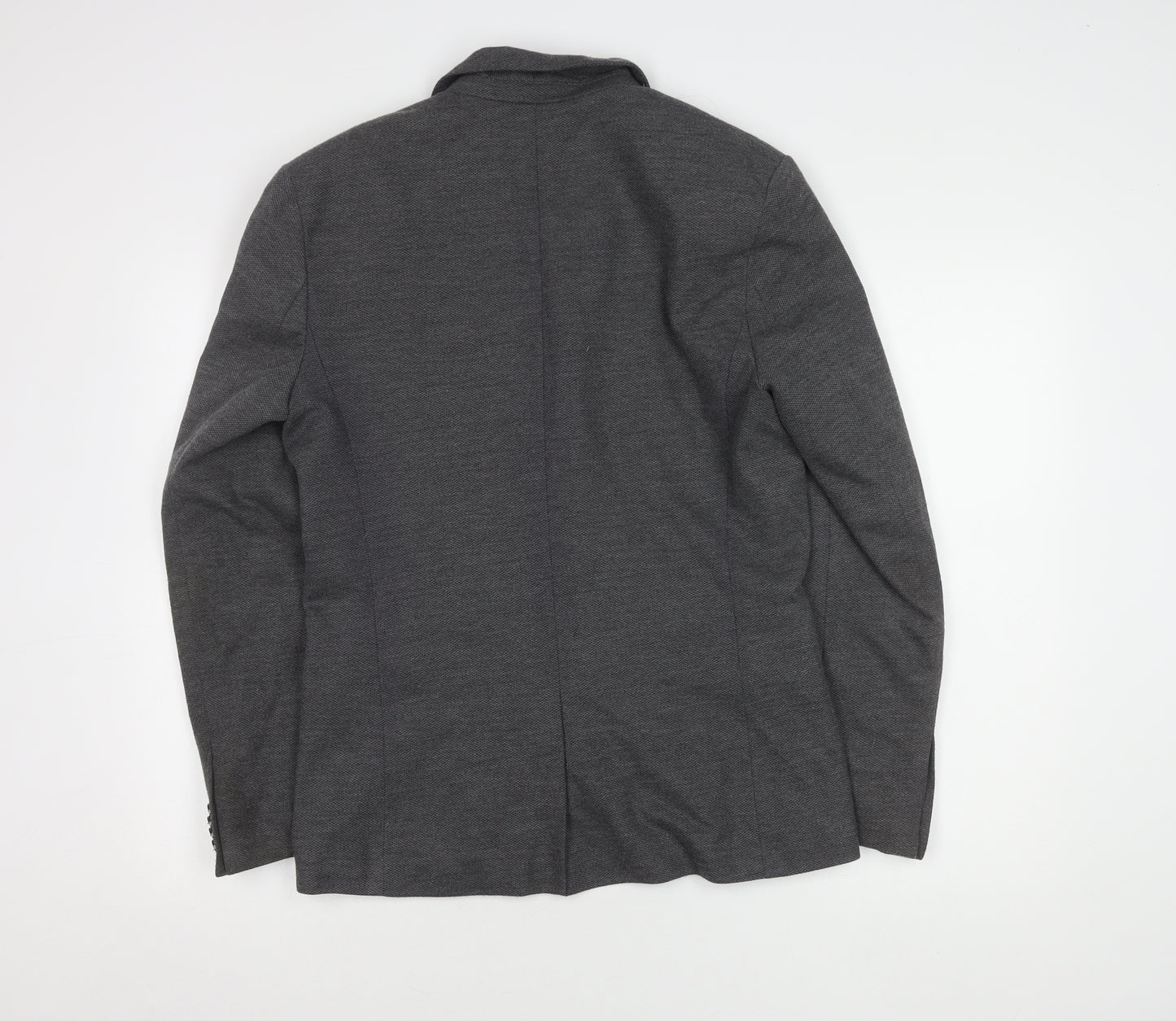 Zara Men's Grey M 40 Blazer Jacket Formal Wear