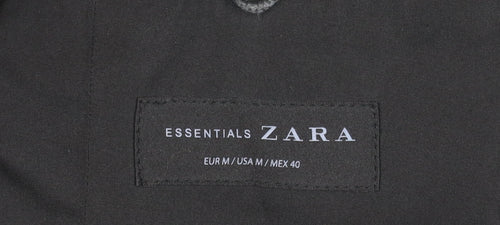 Zara Men's Grey M 40 Blazer Jacket Formal Wear