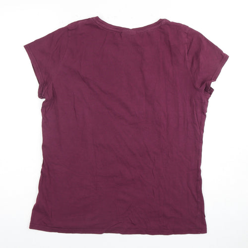Harry Potter Women's Purple T-Shirt Nightshirt Size 10-12