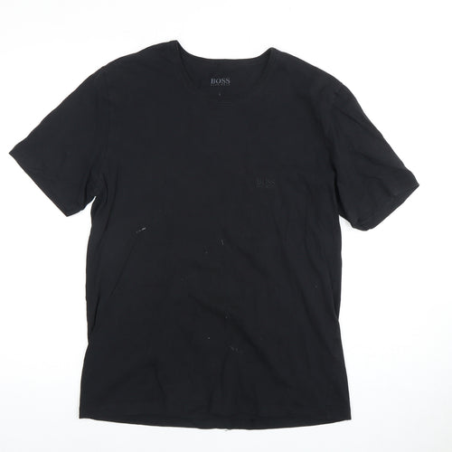 Hugo Boss Men's Black T-Shirt L Short Sleeve Crew Neck