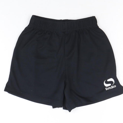 Sondico Boys Black Activewear Shorts Size 2-3 Years Football