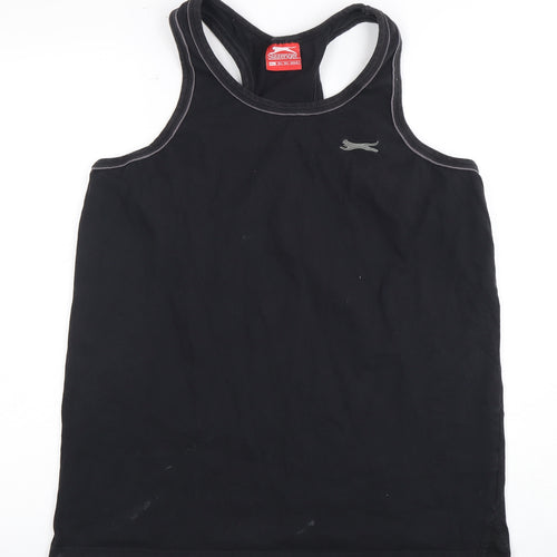 Slazenger Men's Black Sleeveless T-Shirt L
