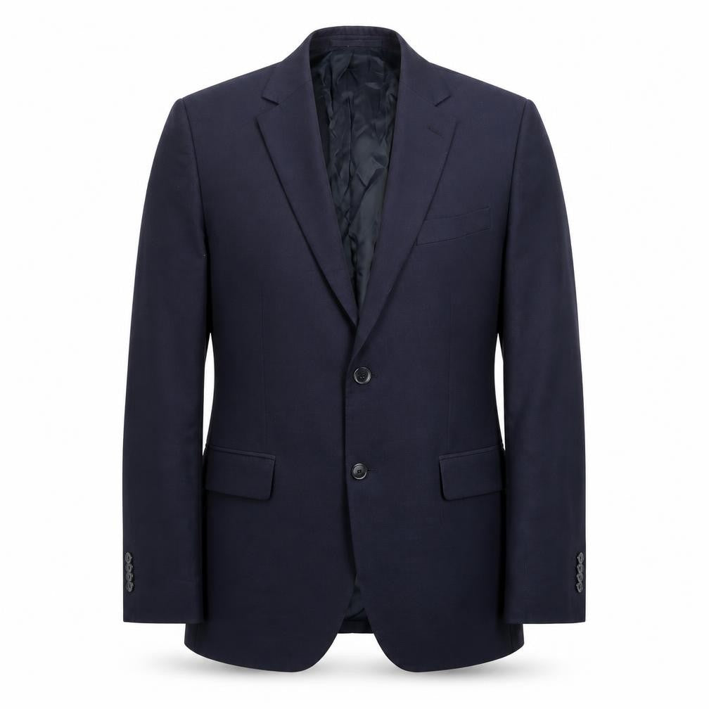 Mango Men's Blue Blazer L Regular Fit Formal Jacket