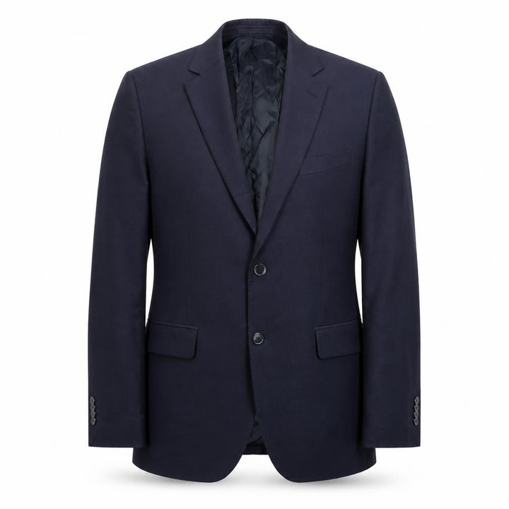 Mango Men's Blue Blazer L Regular Fit Formal Jacket