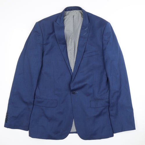 Red Herring Men's Blue Blazer 40L