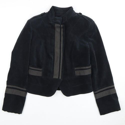 Zara Women’s Black Cropped Blazer Size 8