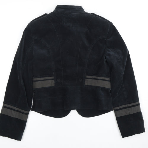 Zara Women’s Black Cropped Blazer Size 8