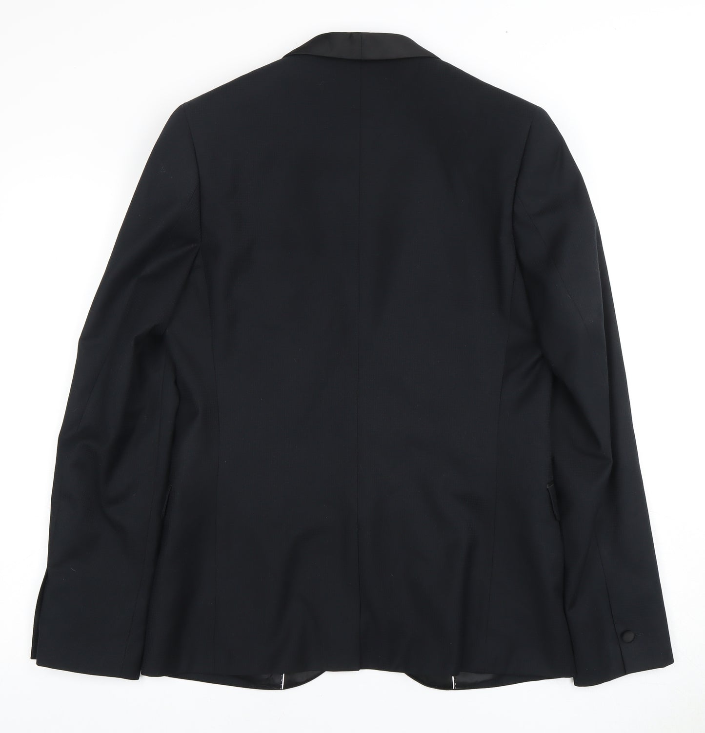 Topman Men's Black Slim Tuxedo Jacket UK 38