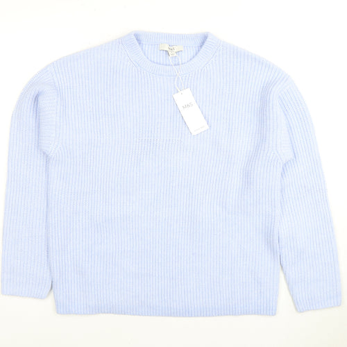 Marks and Spencer Women’s Blue Knit Pullover Jumper M