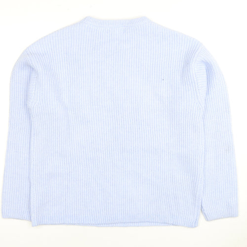 Marks and Spencer Women’s Blue Knit Pullover Jumper M