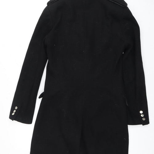 H&M Women's Black Pea Coat Size 8 – Classic Style