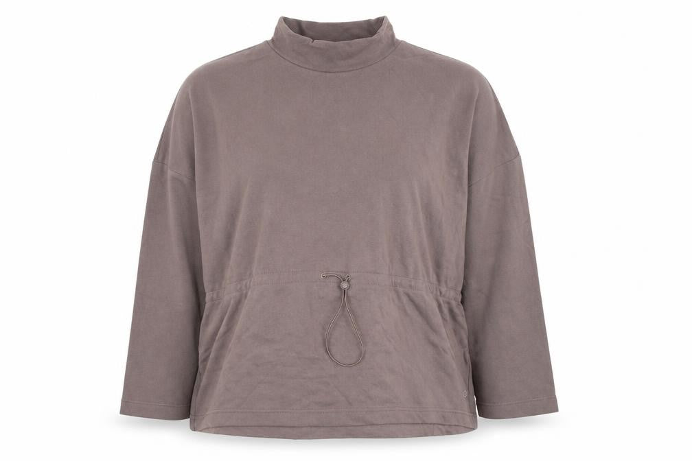 Front view of Marks & Spencer Women's Brown Sweatshirt, size 24