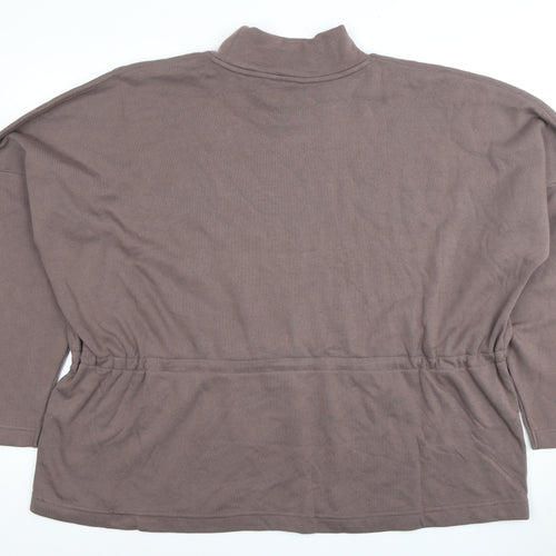 Marks & Spencer Women's Brown Sweatshirt Size 24