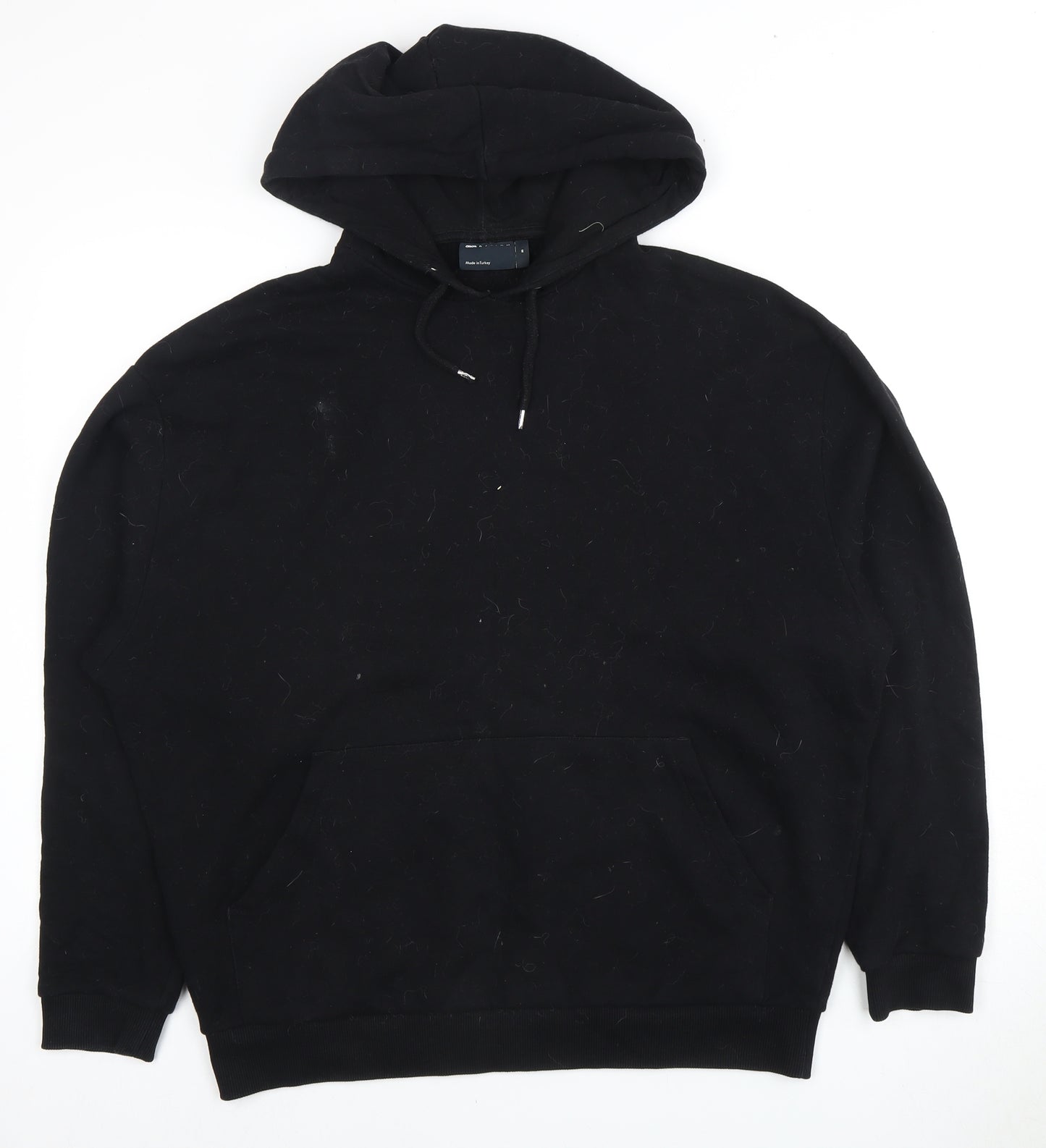 ASOS DESIGN Unisex Black M Hoodie Pullover