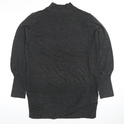 Marks and Spencer Women's Black Medium Roll Neck Jumper