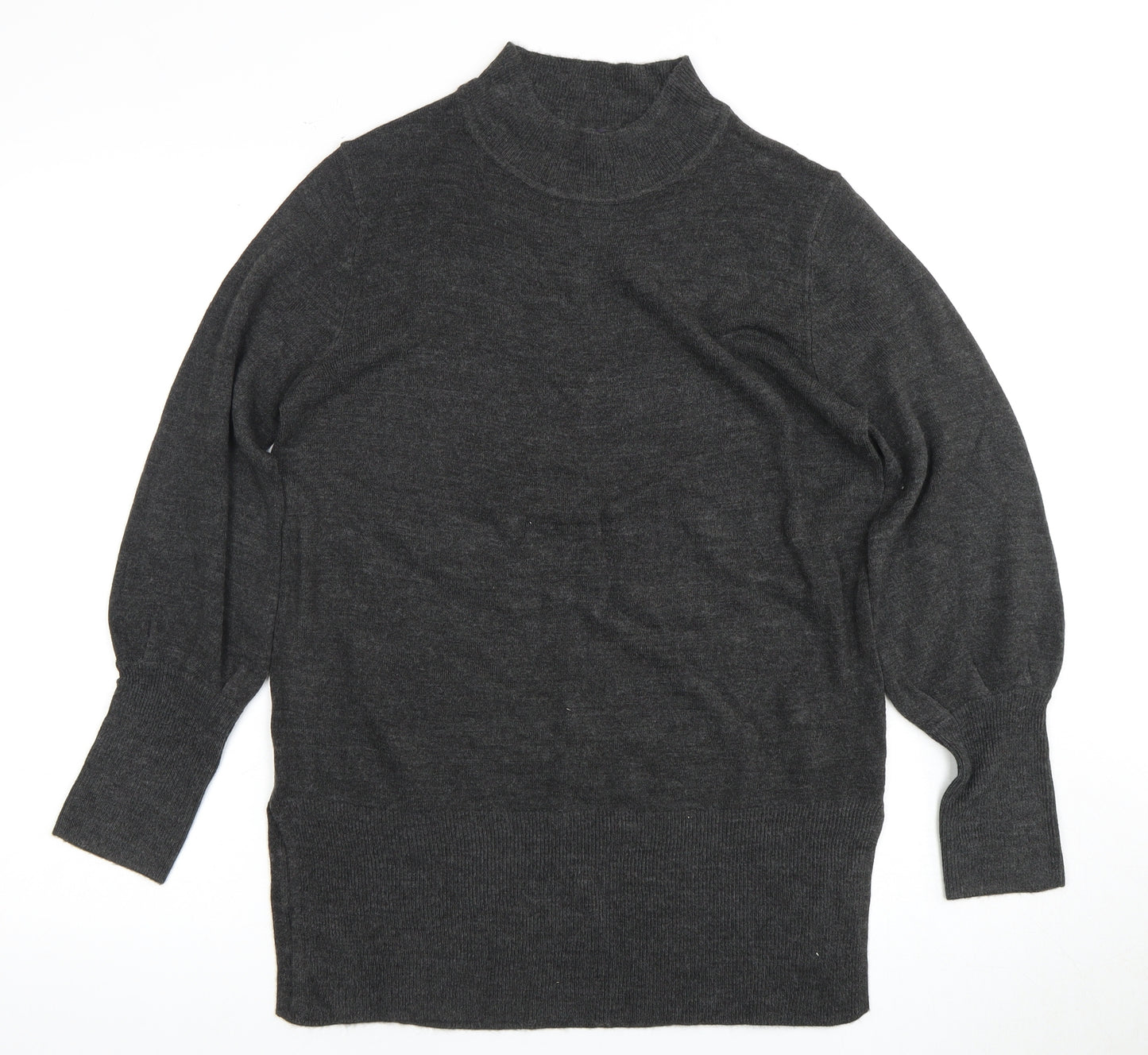 Marks and Spencer Women's Black Medium Roll Neck Jumper