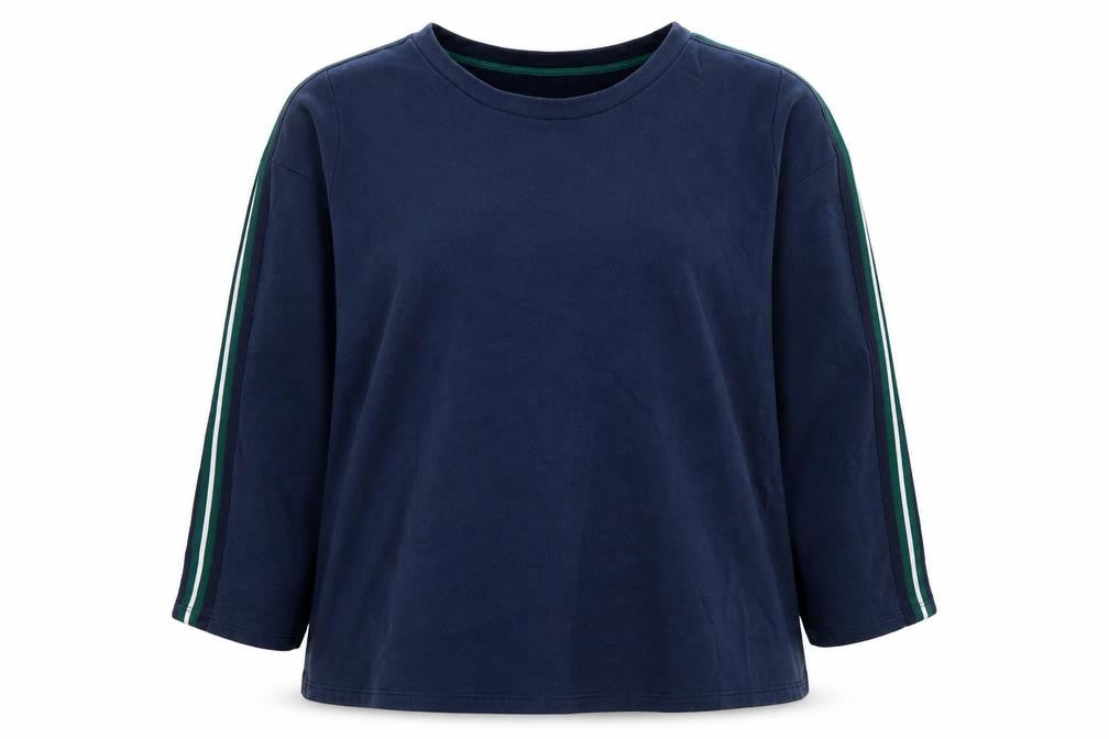 Marks and Spencer Blue Crew Neck Fleece Sweatshirt Unisex Size 20
